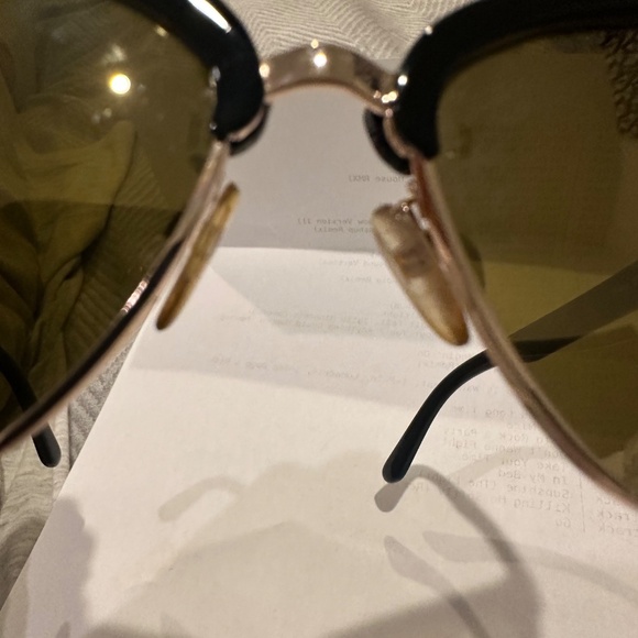 Tom Ford Sunglasses Fany Black/Gold Mirrored TF 368 with Case - Picture 8 of 15